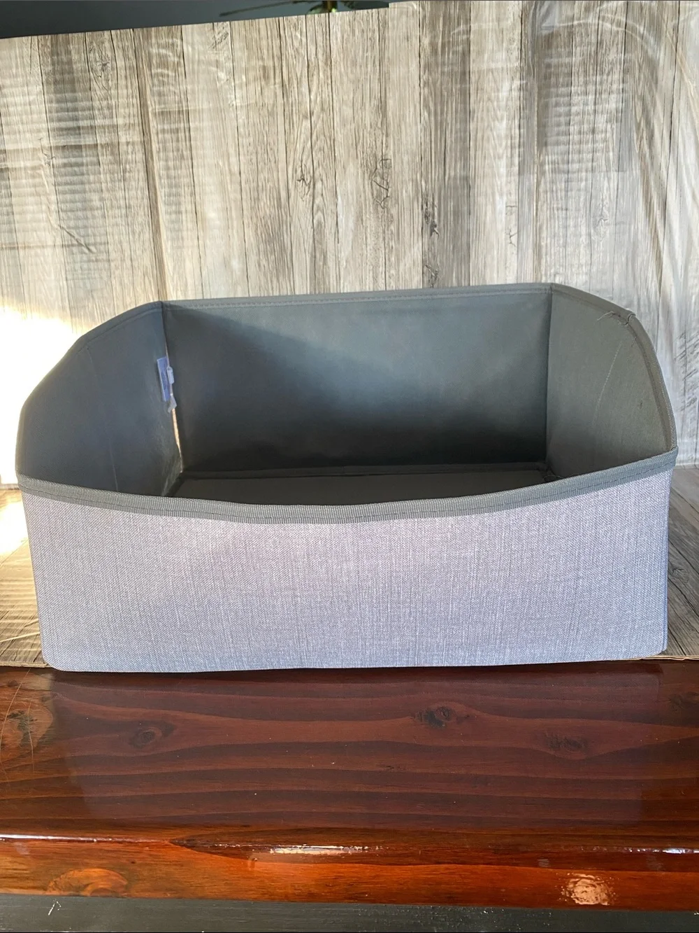# 2 THIRTY-ONE YOUR WAY DISPLAY BIN—LIGHT GREY CROSSHATCH